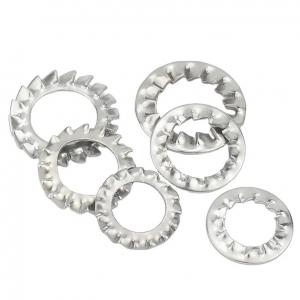 Stainless Steel Spring Washer Internal And External Tooth Star Lock Washer M3-M20