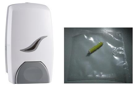 Touch Manual Hand Soap Dispenser 1000ML Capacity Customized Logo Printing