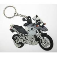 China Customized PVC Key Chain Motor Racing Rubber Keyring Personalised on sale