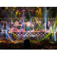 China High Contrast Stage Ratio Indoor Led Screen P6 Rental , Die Casting Led Display on sale