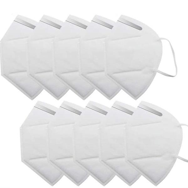 PM2.5 Protective Particulate Respirator Mask 4 Layer 3D Folding Shape