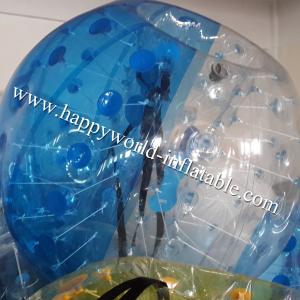 China Half clear bubble bumper ball , human bubble ball , bubble ball , human inflatable bumper supplier