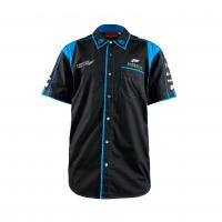 China Custom Short Sleeve F1 Car Racing Shirt 100% Polyester Breathable Motocross Shirts on sale