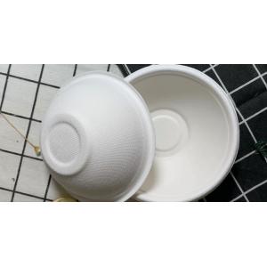 Biodegradable Disposable Paper Bowl, Wheat Straw Fast Food Bowl