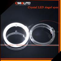 China 12V Angel Eyes LED DRL RGB Headlights Retrofit Angel Eye Crystal on sale