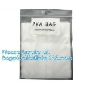 PEVA Water Soluble Plastic Laundry Bags, recycle bag, Cold Water Soluble Dissolvable Plastic Bags PVA Bag