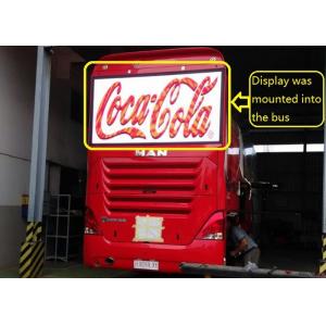 China SMD2525 Bus Advertisments bus led display boards Super Thin and Light wholesale