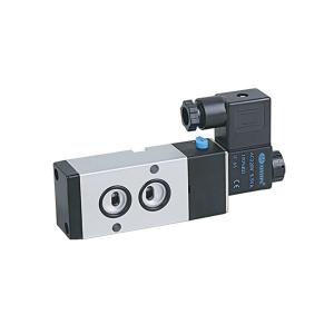 China Normally Closed Pneumatic Solenoid Valve 4V100 ~ 400 Series 5 / 2 Way Threaded supplier