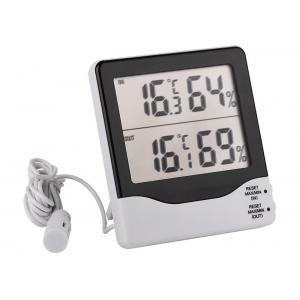 Digital Big LCD indoor outdoor thermometer hygrometer with MAX MIN CLEAR