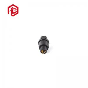 China IP67 Black Solder Nylon PA66 Outdoor Waterproof Plug Socket supplier