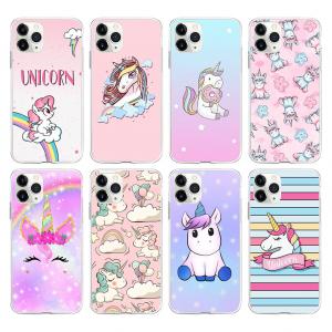 Lovely Phone Cases Unicorn Animal Cell Phone Covers Anti Fingerprint