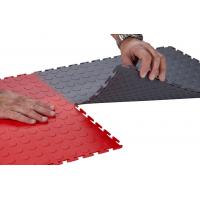 Durable Interlocking Garage Floor Tiles PVC Flooring Mats Waterproof 7mm thickness