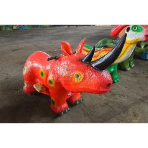 Battery Powered Electric Ride On Dinosaur For Amusement Park / Playground