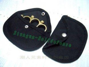 real Terminator black thick brass knuckles duster