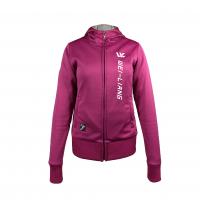 China Fashion Ladies Long Sleeve Tracksuit Zip Hoodie for Fitness and Running on sale