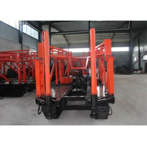 China High Efficiency Mobile Water Well Drilling Rigs / Hydraulic Water Well Drilling Machine supplier