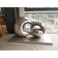 China Handicraft Indoor Metal Sculptures , Abstract Art Metal Sculpture Home Decor on sale