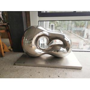 Handicraft Indoor Metal Sculptures , Abstract Art Metal Sculpture Home Decor