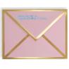 Wholesale custom Classic style a3 a4 a7 gold brown shipping kraft paper envelope
