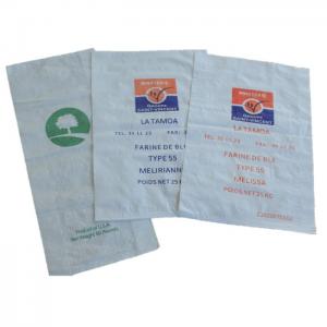 Pp Woven Bag 25kg 50kg 70kg Clear Logo Print Bag China Factory Customized