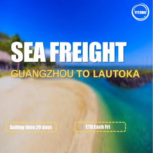 International Sea Freight From Guangzhou To Lautoka Fiji Direct Sailing