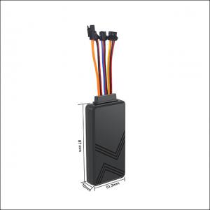 75V W54mm Web-Based Super Thin Offline 4G GPS Tracker With Relay