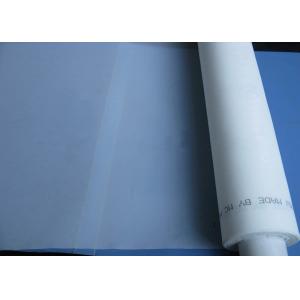 China Durable 25 Micron Dpp Plain Weave Silk Mesh For Screen Printing / Textile Printing supplier