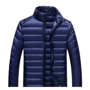 China Nylon Fabric Waterproof Duck Down Jacket Water Resistant 90 / 10 RDS Certificated supplier
