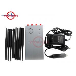 Classroom Mini Portable Cellphone Jammer , Cellular Signal Jammer Aluminum Heat Sink