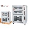 China High Temperature Electric Two Deck Four Trays Bakery Oven With Proofer For Bakery wholesale