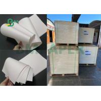 24 x 35inch Recycled Food Grade White Kraft Paper Roll For Air Paper Cup 120gsm 140gsm