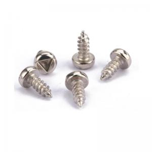 Tamper Proof Self Tapping Metal Screws SUS410 Anti Theft Triangle ISO9001