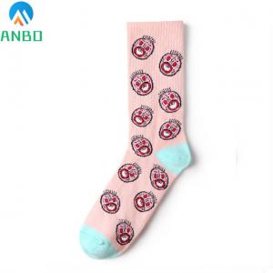 custom men's cotton crew athletic grip sport tube socks for skateboard