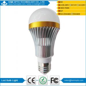 China Best Quality Aluminium body milky cover E27 5w led bulb light supplier