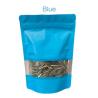 China Multicolor Ziplock Plastic Food Snack Candy Packaging Aluminum Foil Bag With Window Stand Up Pouch wholesale