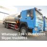 Good price factory direct sale 10 to 15 cbm HOWO 6*4 asphalst spraying truck,