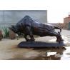 Custom Size Cast Metal Antique Bronze Bull Statue Sculpture