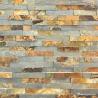 Decorative Rock Face Slate Culture Stone Wall Cladding Panels No Pollution