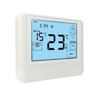 China 50 Hz Heat Pump Thermostat Adjustable Programmable WiFi Gas / Electric Room Digital Thermostat on sale