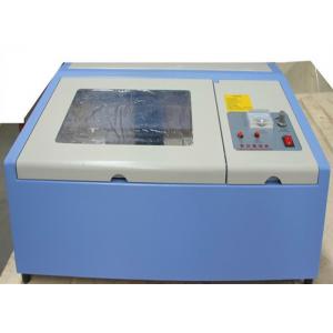 China Mini Portable Acrylic CO2 Laser Engraving Machine 40 Watt With Advanced Positioning System wholesale