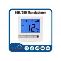 China Household Room Heating fcu thermostat , Digital Air Conditioning Thermostat on sale