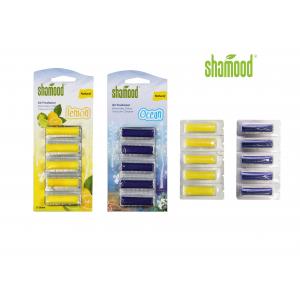 China Home Small Eco - friendly  Plastic Air Freshener Vacuum Cleaner 5 Strips / Set supplier