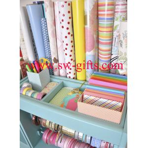 China Colorful Gift Wrapping Paper Roll Wrap types of gift wrapping paper Modern gift packing supplier