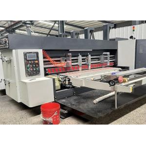 Touch Screen Corrugated Box Manufacturing Machine 200pcs/min