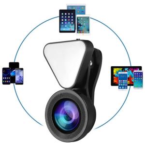 China Objetiva móvel esperta com a lente leve, larga instantânea conduzida do ângulo, lente 15X macro Grampo-em lentes do telefone celular para o iPhone 6 6s supplier