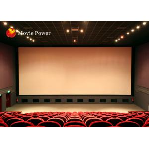 High Definition 3D Image 4D Motion Theatre Seat With 7.1 Audio System