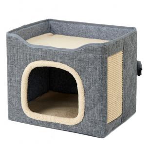 Elevated Raised Couch Dog Loft Bed For Small Medium Size Dogs Gray