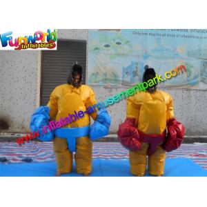 China Adult Sumo Wresting Inflatable Sports Games 1.8m H Inflatable Sumo Suits wholesale