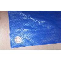 China blue color high density uv resistant custom tarps for boat cover .lorry cover. for sale