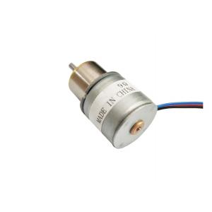 China High Precision 20mm 12v DC Micro Gear Stepper Motor 2 Phase 4 Wire supplier